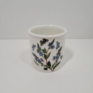 Portmeirion Botanic Garden Speedwell Butterflies Ceramic Cup Vase